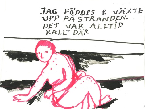 Hanna Lundin Tistelo Exhibition Comic 1